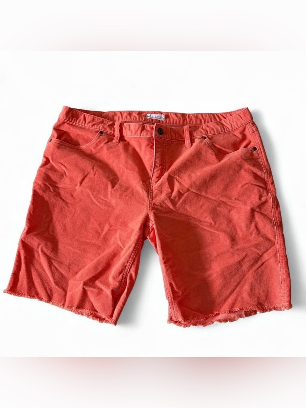 Carve Designs coral corduroy shorts Sz 16